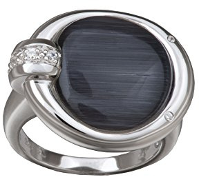 Alvina damring 925 sterling silver zirkon, Kubisk zirkonia