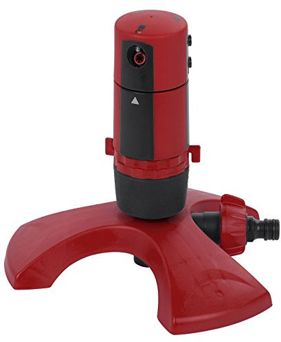 KREATOR KRTGR6531 rotierender Kreisregner 360° Radius Sprinkler Sprühregner Rasensprenger 3 Sprühmuster
