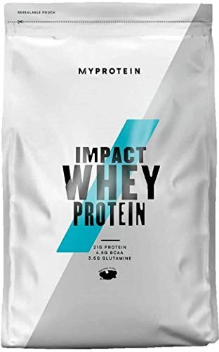 Myprotein Impact Whey Protein Powder. Muscle Building Supplements for Everyday Workout with Essential Amino Acid and Glutamine. Vegetarian, Low Fat and Carb Content - Chocolate Peanut Butter, 1kg
