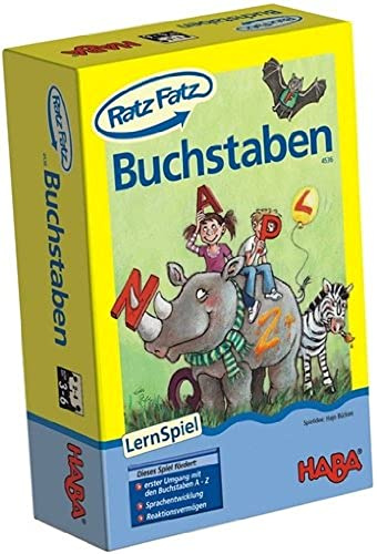 Haba 4536 - Ratz Fatz Buchstaben, Spiele und Puzzles