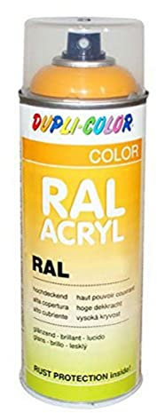 Dupli-Color 366093 RAL-Acryl-Spray 1032, 400 ml, Ginstergelb Glanz