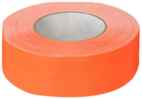 Polyken 510 Ruban adhésif de qualité supérieure avec revêtement en vinyle, 48mm x 45m, orange fluo, 1