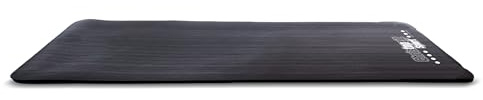 Christopeit Sport Fitnessmatte - NBR-Gymnastikmatte 185 x 81 x 1,5 cm - rollbar mit Tragegurt und Klettverschluss