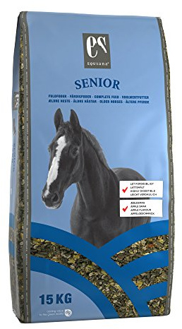 Equsana Senior Vollwertfutter für Pferde, 15 kg