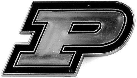 FANMATS 60372 Purdue Boilermakers Molded Chrome Plastic Emblem