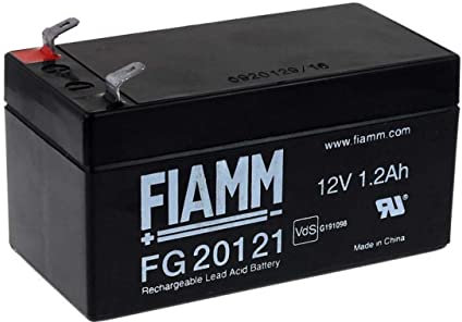 FIAMM Batteria ricaricabile al piombo FG20121, 12V, Lead-Acid