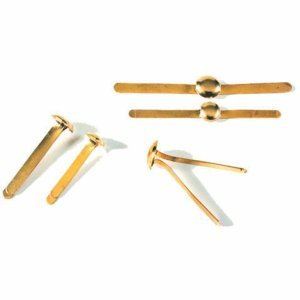 Exacompta 10 x Musterbeutel-Klammern 24mm 40 Stück