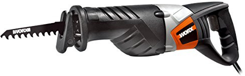 WORX WX80RS.1, Säbelsäge, 800 W | 800W, Elektrische Säge zum Schneiden von Holz, Stahl, Stein und Mauerwerk uvm.