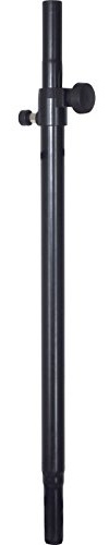 Music Store SAT-1 PRO, Distanzstange für Boxen, 960-1140mm, Belastbar bis 30kg, mit Rasterbolzen, Sicherheitsverschraubung