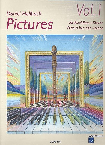 PICTURES Vol. 1 mit CD - Altblockflöte und Klavier