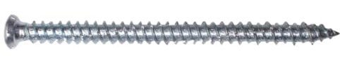 Masonmate 0869T75120 7.5 x 120mm T30 Bit Countersunk Concrete Screws (100 Pieces)