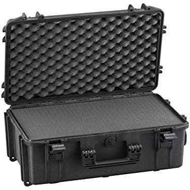 Max MAX520S IP67 Rated Waterproof Durable Watertight Equipment Photography with Hard Carry Plastic Case and Flight Case Tool Box