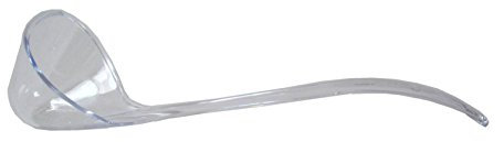 DAILYLIVE Bowlekelle, Kunststoff, Länge ca. 32 cm, 1 Stück, Löffel, Kelle, Punschkelle, Cocktailkelle, Bowlelöffel, Bowleschöpfer, Schöpflöffel, Schöpfkelle