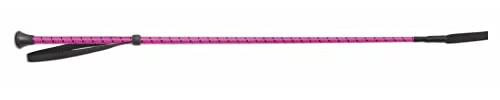 Shires 66 cm Gewinde verdeckt Stiel Peitsche Rosa himbeere 128
