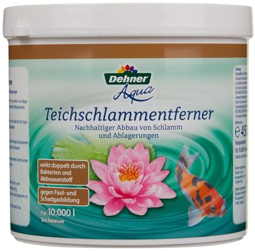 Dehner Aqua Teichschlammentferner, 500 g, für ca. 10.000 l