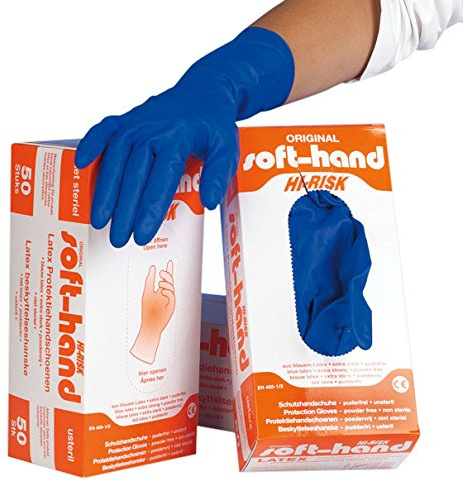 Soft-Hand H9 7053 Hi-Risk Handschuhe, puderfrei, XL (50-er Pack)