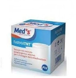 Med's Farmatnt - Cerotto Tessuto Non Tessuto, 5m x 2,5cm, 1 Pezzo