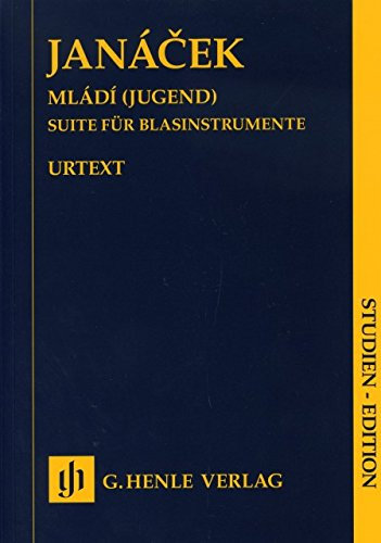 HENLE VERLAG MLADI (Jugend) - arrangiert für Querflöte - Oboe - Klarinette - Waldhorn - Fagott - Bass-Klarinette [Noten/Sheetmusic] Komponist: JANACEK LEOS aus der Reihe: STUDIEN Edition