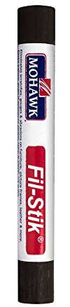 MOHAWK Finishing Products Fill Stick (Fil-Stik) Putty Stick for Wood Repair (Dark Walnut)- Rub On Semi-Soft Wax Filler Stick