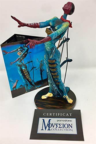 SKULPTUR SALVADOR DALI BRENNENDE GIRAFFE, SURREALISMUS, UNGEWÖHNLICHE GESCHENK-IDEE