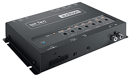 Audison Bit Ten 5-Kanal-DSP-Audioprozessor | 4 Eingänge, 5 Ausgänge, 24 Bit/48 kHz, Einstellung per Software