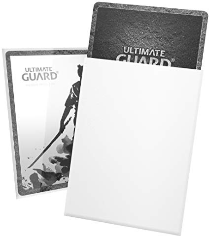 Ultimate Guard UGD010111 Katana Sleeves - White (100) [Standard Size, 66 x 91mm]
