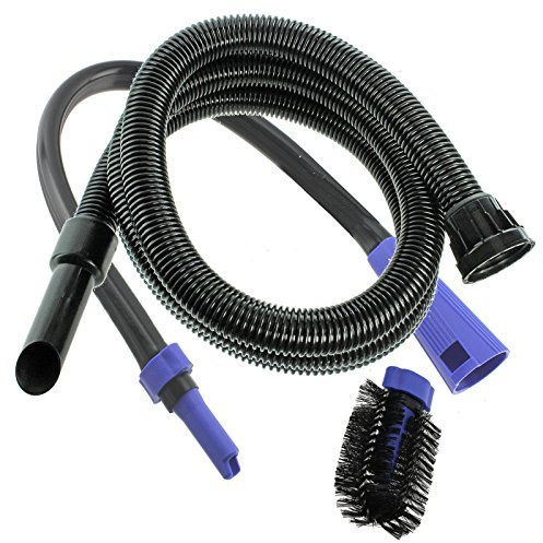 SPARES2GO Hoover Hose Pipe & Long Flexible Crevice Tool Kit for Numatic Charles CVC370 Wet & Dry Vacuum Cleaner (2.5m Hose)