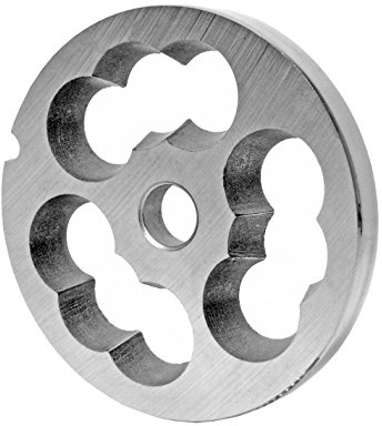 WOLFCUT Inox Vorschneider Gr. 10 & 12 Kompatibel/Ersatz mit Fleischwolf Reber Typ N.12EL9501 N, Alexanderwerk, Bartscher FW80,12SQO
