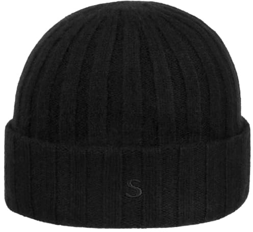 Stetson Surth Kaschmir Wintermütze Damen Herren Strickmütze 100% Kaschmirwolle Herbst Winter