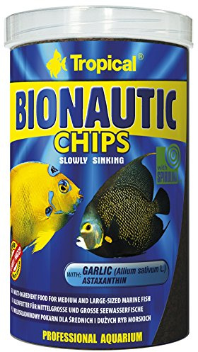 Tropical Bionautic Chips Futterchips für mittelgroße und große Meerwasserfische, 1er Pack (1 x 1 l)
