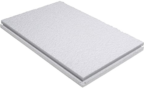 CLIMAPOR Energiespar-Deko-Dämmplatte, weiß, 58 x 38 x 3 cm, 4 Packstücke (= ca. 3,6 qm)