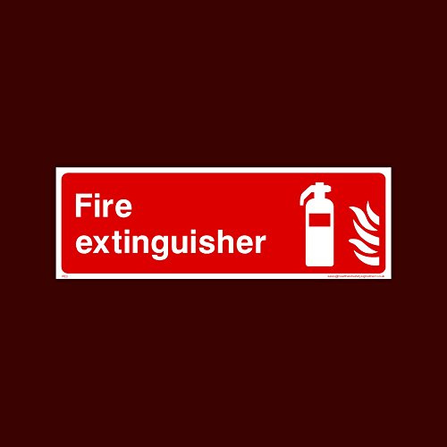 USSP&S Fire Extinguisher Sticker/Self Adhesive Sign - Fire, Alarm, Extinguisher, Fire Exit, Arrow, Switch, Call Point - (FE3)