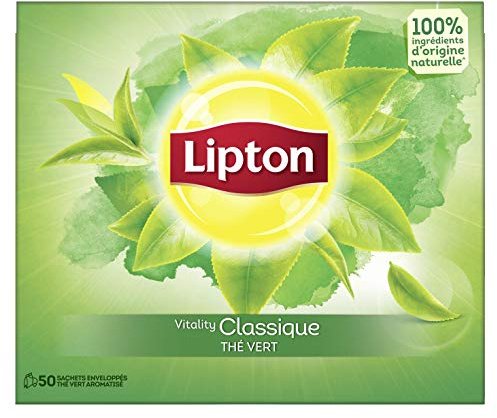Lipton Thé Vert classique 50 Sachets 65 g