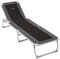 Lichfield Deluxe Foldable Sun Lounger for Garden or Camping [Amazon Exclusive], 5 Adjustable Sitting Positions, Reclining Chair, Portable for Beach, Pools, Courtyards, Strong 600D Fabric