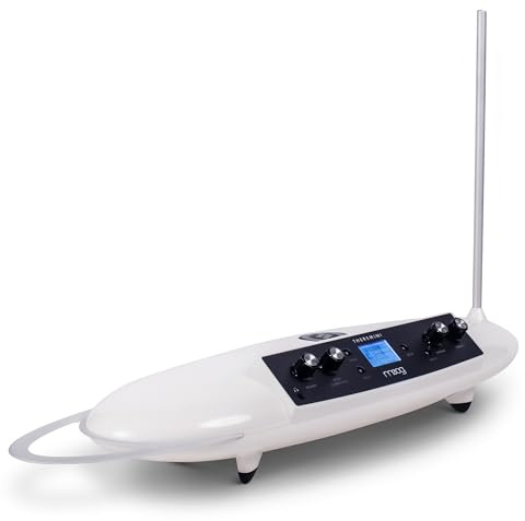 MOOG Theremini - Theremin Mit Pitchkorrektur, CV-Ausgang, Tuner und Lautsprecher, AniMOOG Synthesizer Sound Engine Mit 32 Presets und LCD-Anzeige