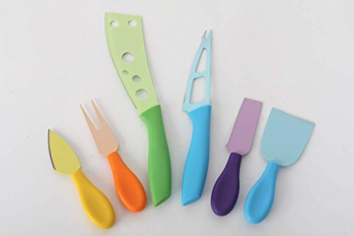 AVENUELAFAYETTE Set de 6 - Couteau à fromage métal couleur