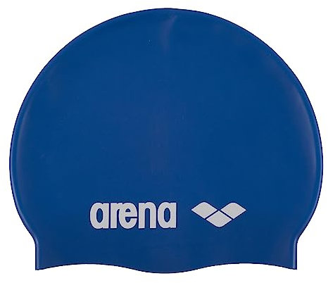 ARENA Unisex Jugend Classic Badekappen, Skyblue-White (77), Einheitsgröße EU