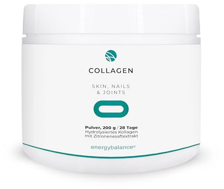 Kollagen Pulver - Protein-Pulver - Hoher Protein Gehalt - ohne jegliche Zusatzstoffe - Glutenfrei - GVO-frei - Premiumqualität - 200g