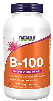 Now Foods B-100, 250 caps (Pack of 2)