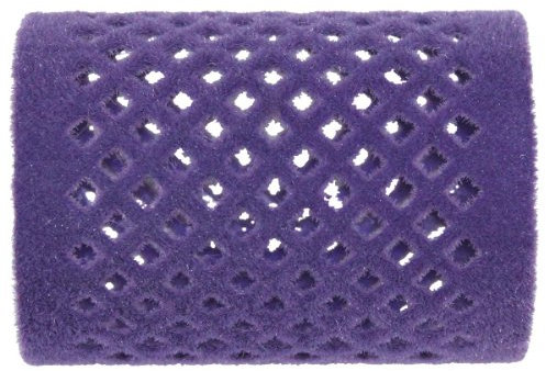 Metallwickler beflockt 45 mm - violett