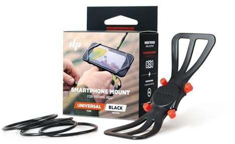 Deeper Support pour smartphone – Permet de voir votre téléphone et d‘avoir les mains libres pour utiliser votre sondeur Deeper