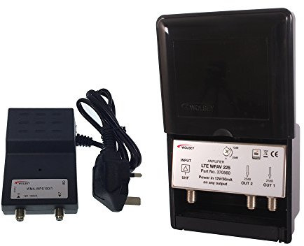 Wolsey WFAV 225 LTE 2 Way Variable Gain Masthead Amplifier and Power Supply Kit