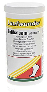Laufwunder Fußbalsam wärmend wärmende Deocreme für kalte Füße, 450 ml