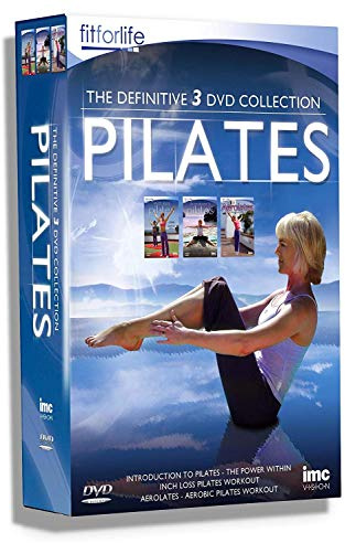 Pilates The Definitive Triple DVD Box Set - Containing An Introduction to Pilates the Power Within, Inch Loss Pilates Workout & Aerolates - Aerobic Pilates Workout. Fit for Life Series