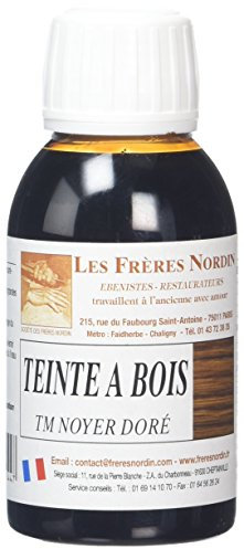 Les Frères Nordin 410544 Goldfarbe, Walnussholz, goldfarben