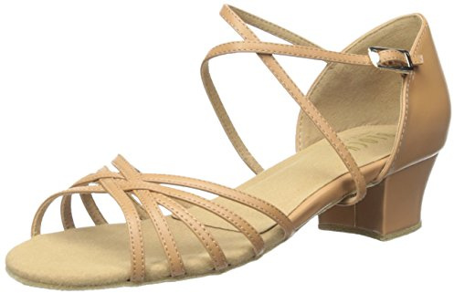 Bloch womens Annabella Ballroom dance shoes, Natural, 8.5 US