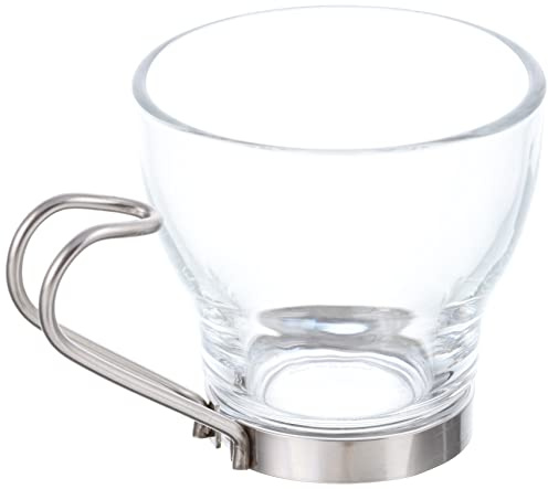 Oslo Bormioli 19-022750 Espressotassen aus Edelstahl, 3 Stück