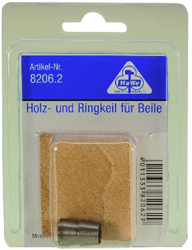 HaWe 8206.2 Holz-/ Ringkeil für Küchenbeile