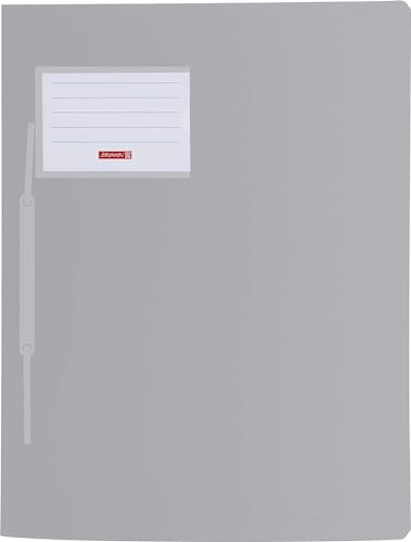 Brunnen Fact samlarmapp av PP, A4, 24 x 34 cm, med färgövergång, halvtransparent silver