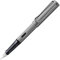 Lamy AL-star graphite Füller – Füllhalter mit ergonomischem Griff & polierter Stahlfeder in Strichbreite EF – leichtes Aluminiumgehäuse – inkl. Tintenpatrone T 10 blau – Rechtshänder